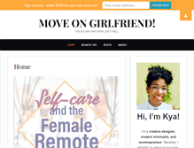 Tablet Screenshot of moveongirlfriend.com